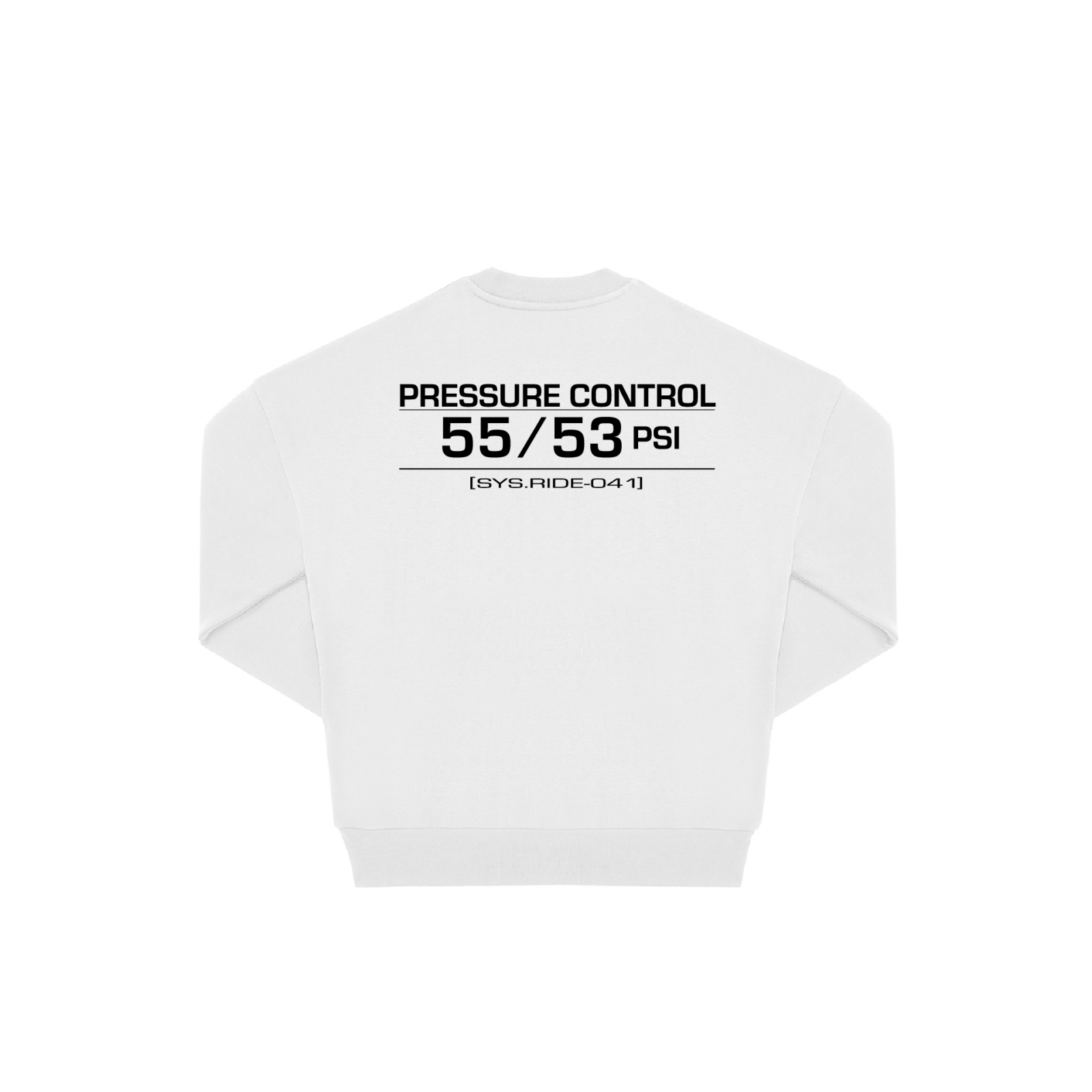 AIR UNIT Oversize Sweetshirt – Pressure Control 55/53 PSI | Airride Streetwear – Bild 5