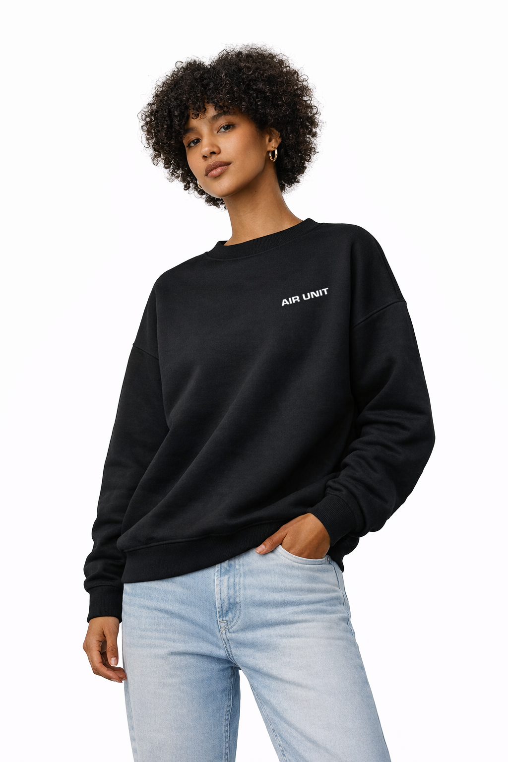 AIR UNIT Oversize Sweetshirt – Pressure Control 55/53 PSI | Airride Streetwear