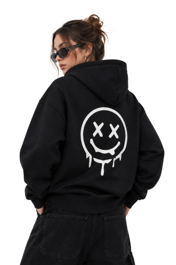 Smiley Oversize Hoodie – Unisex Streetwear Hoodie